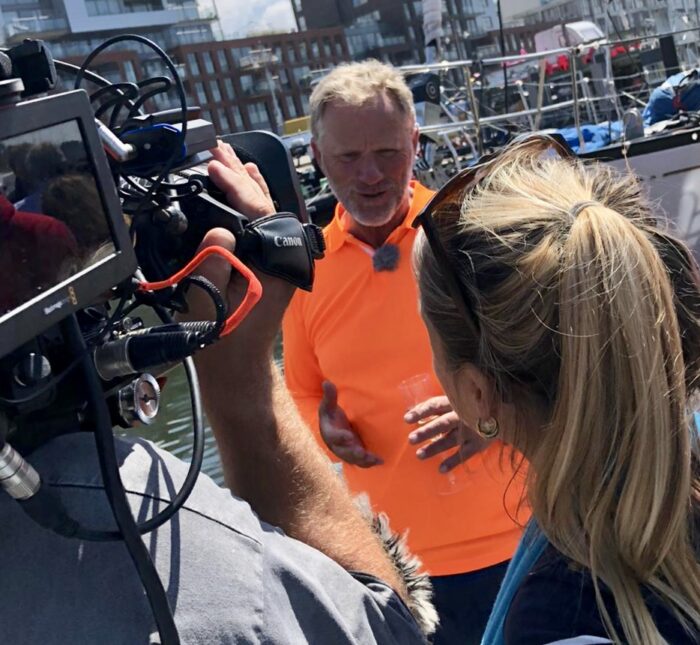 Hans Bouscholte wordt geïnterviewd als leiderschapscoach en executive coach.